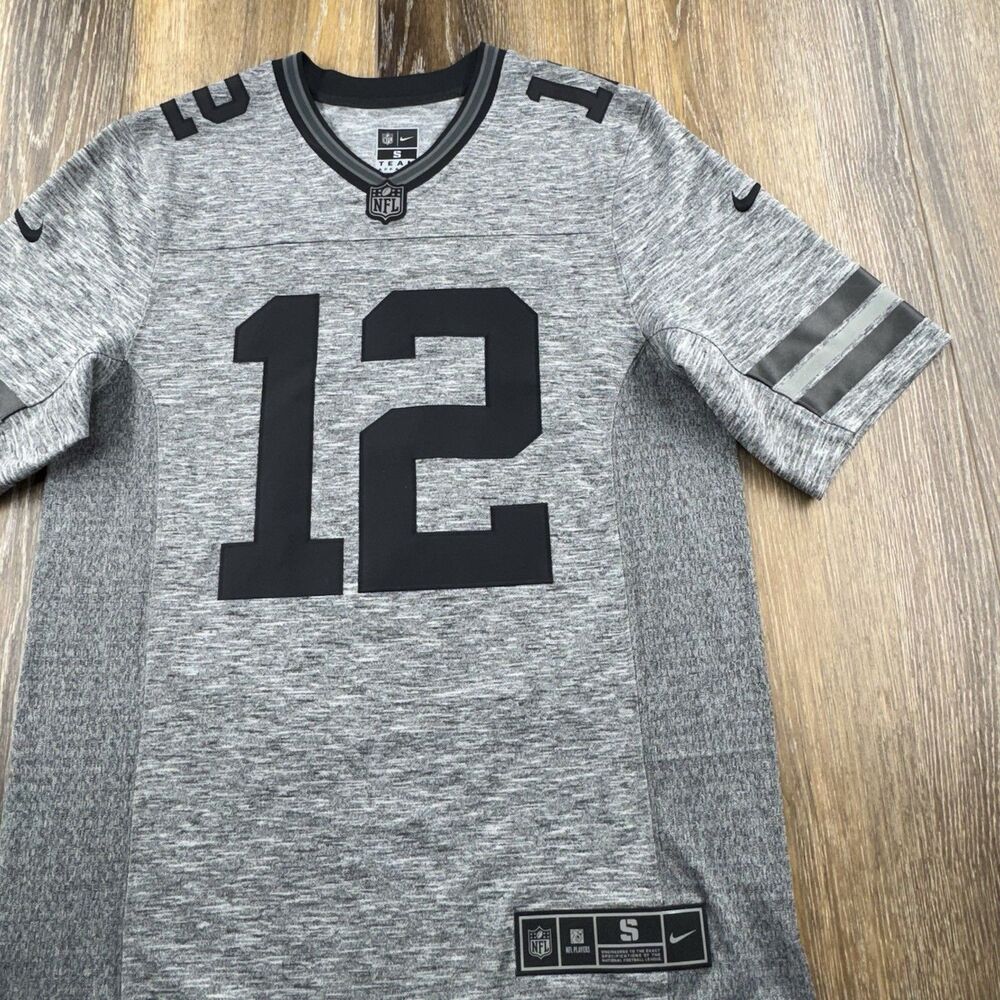 Nike Aaron Rodgers Green Bay Packers Jersey Mens S Gray Inverted Legend NFL Team
